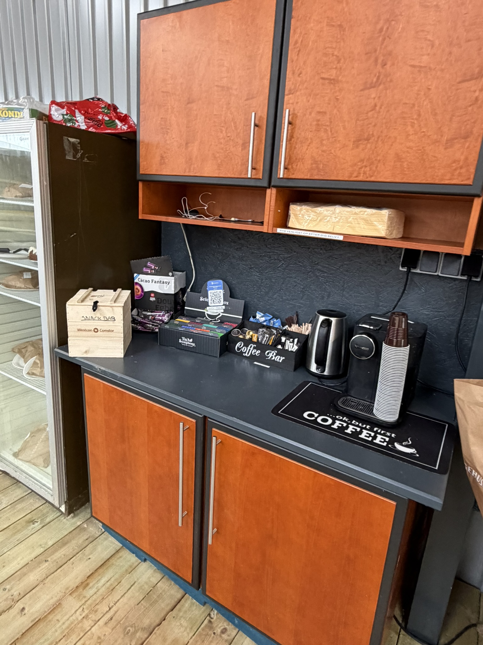 Altid til en god kop kaffe i Loungen på Grangaarden i Dragør
